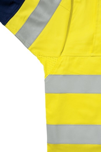 Picture of Bisley, Taped Hi Vis Industrial Cool Vented Shirt